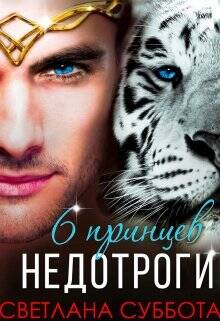 Обложка книги 6 Принцев для мисс Недотроги
