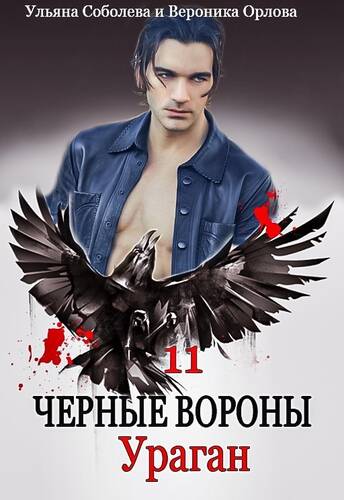 Обложка книги Черные вороны 11. Ураган