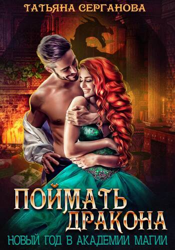 Обложка книги Поймать дракона. Новый год в Академии